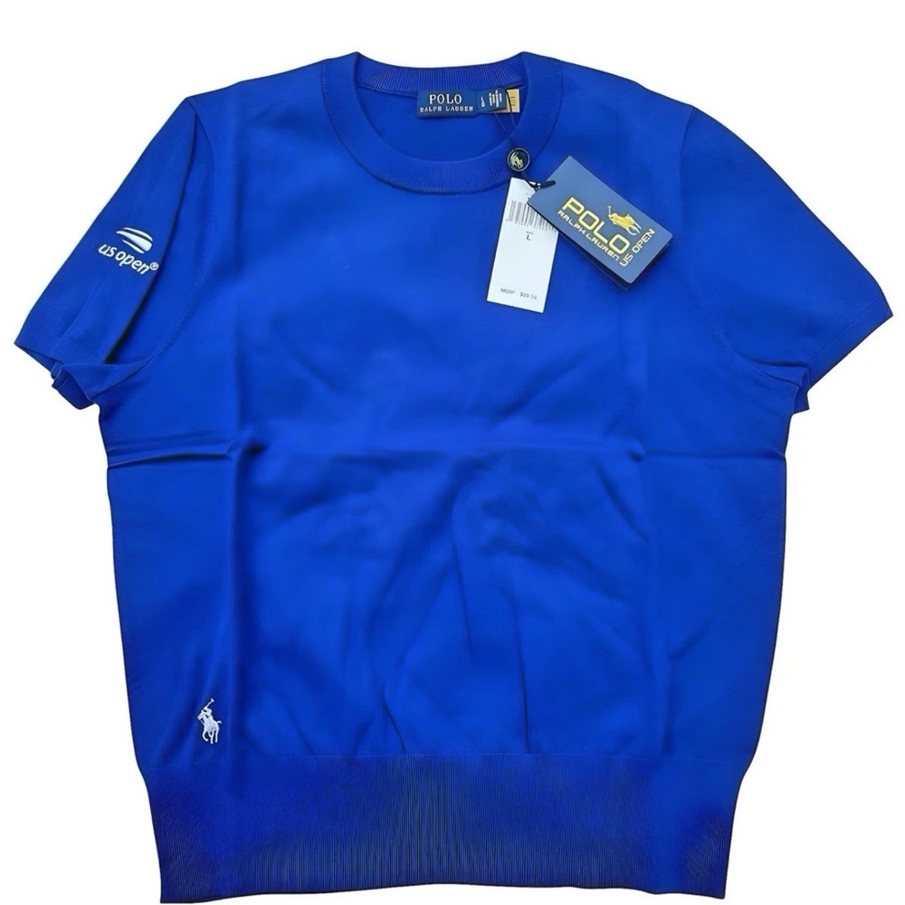 Ralph Lauren women’s  Crewneck Sweater in Royal Blue #usopen #usopentennis